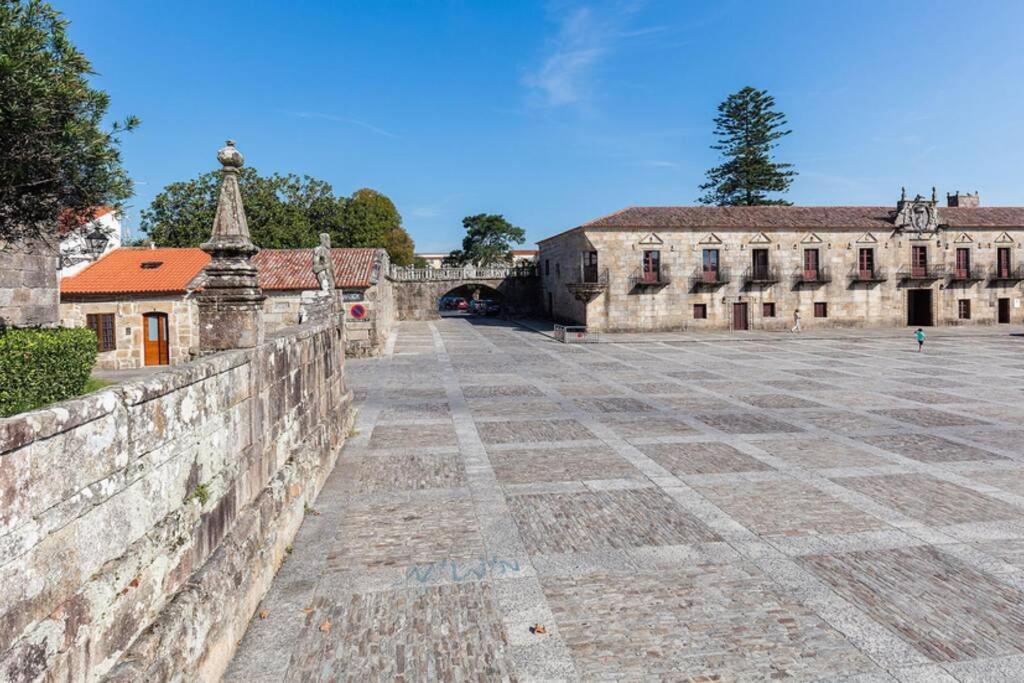 Casa Amplia Frente A La Playa Villa Cambados Luaran gambar